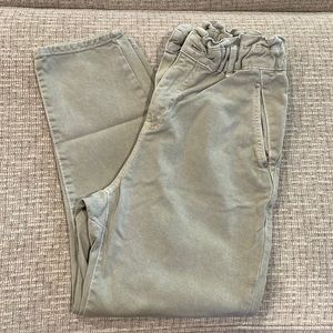 Zara paper bag waist jeans